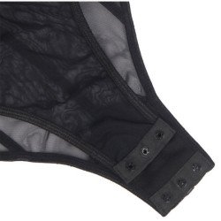SUBBLIME - BODY CON TIRANTES DE CADENA NEGRA TALLA S/M
