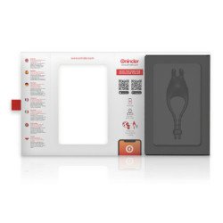 ONINDER - ANILLO VIBRADOR RECARGABLE Y AJUSTABLE PAMPA CON ESTIMULADOR DE CLÍTORIS DE 10 VELOCIDADES - APLICACIÓN GRATUITA