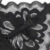 SUBBLIME - BABYDOLL CON ESTAMPADO FLORAL EN EL PECHO, NEGRO, TALLA S/M