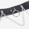 SUBBLIME - ARNÉS DE CINTURÓN Y LIGUERO CON ANILLOS Y DETALLE DE CADENA TALLA ÚNICA