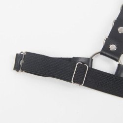SUBBLIME - ARNÉS DE CINTURÓN Y LIGUERO CON ANILLOS Y DETALLE DE CADENA TALLA ÚNICA