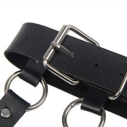 SUBBLIME - ARNÉS DE PECHO CON GRANDES CADENAS DE ANILLO TALLA ÚNICA