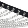 SUBBLIME - ARNÉS DE PECHO CON GRANDES CADENAS DE ANILLO TALLA ÚNICA