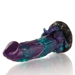 ÉPICO - DILDO BASILISK DOBLE PLACER ESCAMOSO TAMAÑO GRANDE