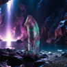 ÉPICO - DILDO BASILISK DOBLE PLACER ESCAMOSO TAMAÑO GRANDE