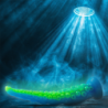 EPIC - DILDO DE TENTÁCULOS FINOS FLUORESCENTES SCYLLA, TAMAÑO GRANDE