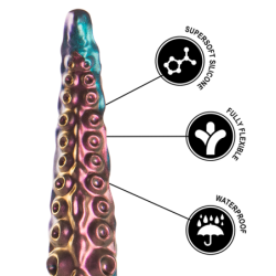 ÉPICO - DILDO DE TENTÁCULOS FINOS CHARYBDIS TAMAÑO PEQUEÑO