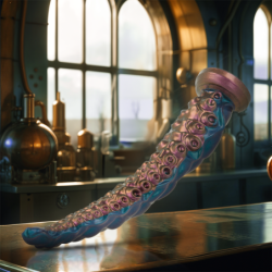 ÉPICO - DILDO DE TENTÁCULOS FINOS CHARYBDIS TAMAÑO PEQUEÑO