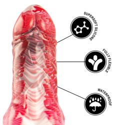 ÉPICO - DILDO HELIOS CON CALOR Y ÉXTASIS EN LOS TESTÍCULOS