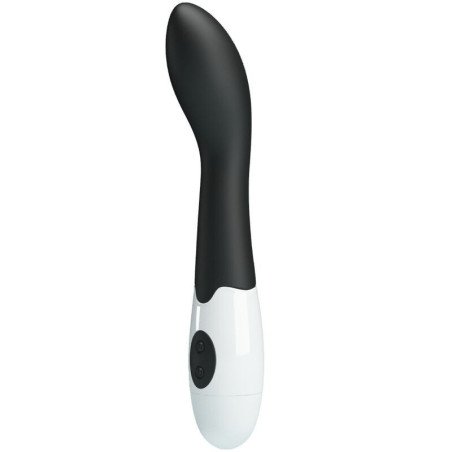 PRETTY LOVE - VIBRADOR DE PUNTO G BISHOP CON 30 MODOS, NEGRO