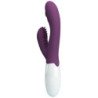 PRETTY LOVE - ANDRE VIBRADOR RABBIT & ESTIMULADOR PUNTO G MORADO