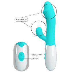 PRETTY LOVE - VIBRADOR DE PUNTO G SNAPPY VERDE AGUA