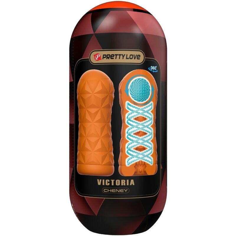 AMOR BONITO - VICTORIA CHENEY MASTURBADOR NARANJA