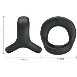 PRETTY LOVE - ANILLO VIBRADOR ELLIOTT BLACK