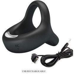 PRETTY LOVE - ANILLO VIBRADOR ELLIOTT BLACK
