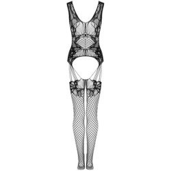 LIVCO CORSETTI FASHION - JULOVE BODYSTOCKING NEGRO TALLA ÚNICA