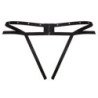 LIVCO CORSETTI FASHION - NOMADE TANGA CROTCHLESS NEGRO S/M