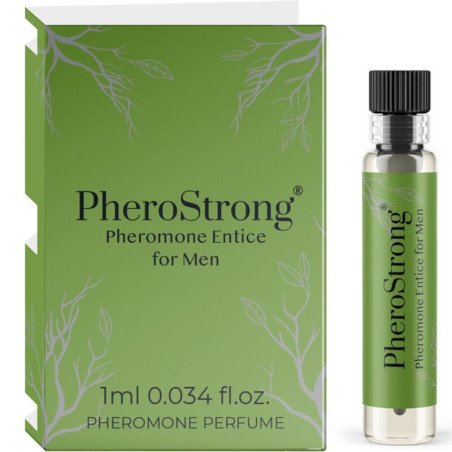 PHEROSTRONG - PERFUME DE FEROMONAS ENTICE PARA HOMBRES 1 ML
