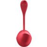 SATISFYER - SHINY PETAL ESTIMULADOR PUNTO G CONTROL REMOTO ROJO APP GRATUITA