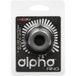 CALEXOTICS - ALPHA PROLONG JUEGO DE 2 ANILLOS GRISES