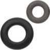 CALEXOTICS - ALPHA PROLONG JUEGO DE 2 ANILLOS GRISES