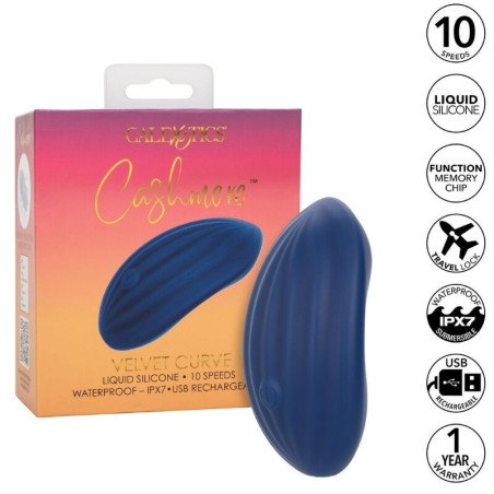 CALEXOTICS - AZUL CURVO DE TERCIOPELO DE CACHEMIRA