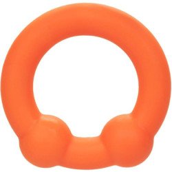 CALEXOTICS - ARO DE DOBLE BOLA ALPHA NARANJA