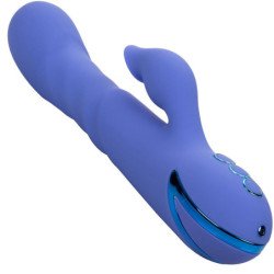 CALEXOTICS - L.A LOVE VIBRADOR & SUCCIONADOR AZUL BY CALIFORNIA DREAMING