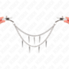 KINK - PINZAS PARA PEZONES CON CADENAS DE PÚAS DE 30 CM