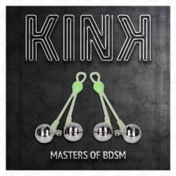 KINK - PINZAS PARA PEZONES LUMINOSAS FORMA CALABERA CON CASCABEL SONORO AJUSTABLE VERDE / PLATEADO