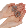 KINK - PINZAS METÁLICAS PARA PEZONES CON FORMA DE FLOR