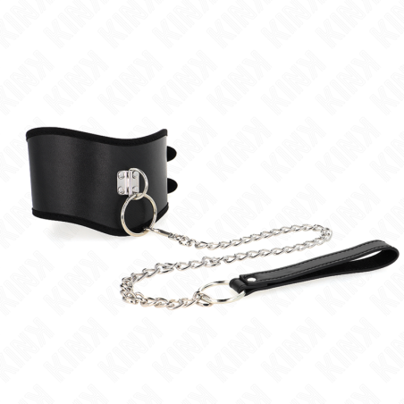 KINK - COLLAR DE 65 CM CON CORREA ANCHA AJUSTABLE DE 40-55 CM X 10 CM