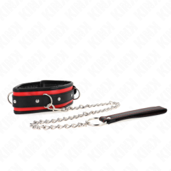 KINK - COLLAR PESADO CON CINTURÓN DE 65 CM, MODELO 2, AJUSTABLE DE 36,5 A 50 CM