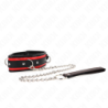 KINK - COLLAR PESADO CON CINTURÓN DE 65 CM, MODELO 2, AJUSTABLE DE 36,5 A 50 CM