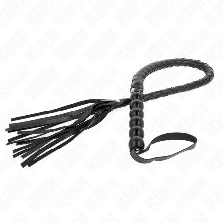 LÁTIGO DE SERPIENTE CON CUENTAS KINK - 80 CM