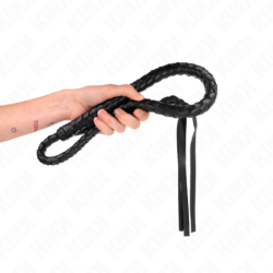 LÁTIGO LARGO CON CUENTAS KINK - 110 CM