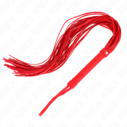 LÁTIGO KINK - ROJO DE PVC SUAVE DE 70 CM