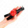 KINK - SIMPLICITY ROJO MORDAZA DE BOLA TRANSPIRABLE DE 4,5 CM 62 x 1,5 CM