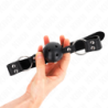 KINK - BOLA TRANSPIRABLE DE 4 CM CON DOBLE REMACHE MODELO 1 NEGRO 62,5 x 2,5 CM AJUSTABLE 42-58 CM