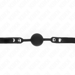 KINK - MODELO 1 BOLA DE SILICONA DE 4 CM CON CIERRE 60 x 2 CM