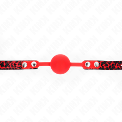 KINK - BOLA DE SILICONA DE 4 CM, MODELO 2, 60 x 2 CM