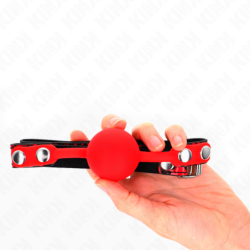 KINK - BOLA DE SILICONA DE 4 CM, MODELO 2, 60 x 2 CM