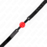 KINK - BOLA DE TPE SUAVE DE 4 CM, MODELO DE MORDAZA 1, 66 x 2,5 CM, AJUSTABLE DE 41 A 61 CM