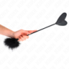 KINK - PLUMAS PARA COSQUILLAS CON PALETA EN FORMA DE CORAZÓN 31 CM