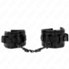 KINK - SUJECIONES DE MUÑECA NEGRAS AJUSTABLES 20-30 CM X 6 CM