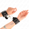 KINK - SUJECIÓN DE MUÑECA CON ANILLO TÓRICO, NEGRA, AJUSTABLE, 20-28 CM X 5,5 CM