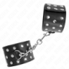 SUJETADORES DE MUÑECA KINK - PUNK AJUSTABLES 19-24 CM X 5,5 CM