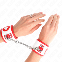 KINK - MINI SUJECIONES DE MUÑECA PARA ENFERMERAS AJUSTABLES 18-23 CM X 5 CM