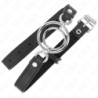 KINK - MORDAZA CON MÚLTIPLES ANILLOS O 5 CM NEGRO 63 X 2,5 CM