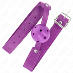 KINK - PELOTA TRANSPIRABLE MORADA 4,5 CMGAG 65 x 2,5 CM